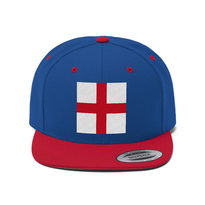 England  Unisex Flat Bill Hat