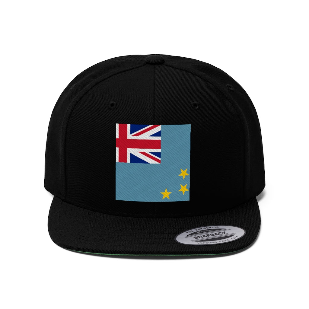 TUVALU Unisex Flat Bill Hat