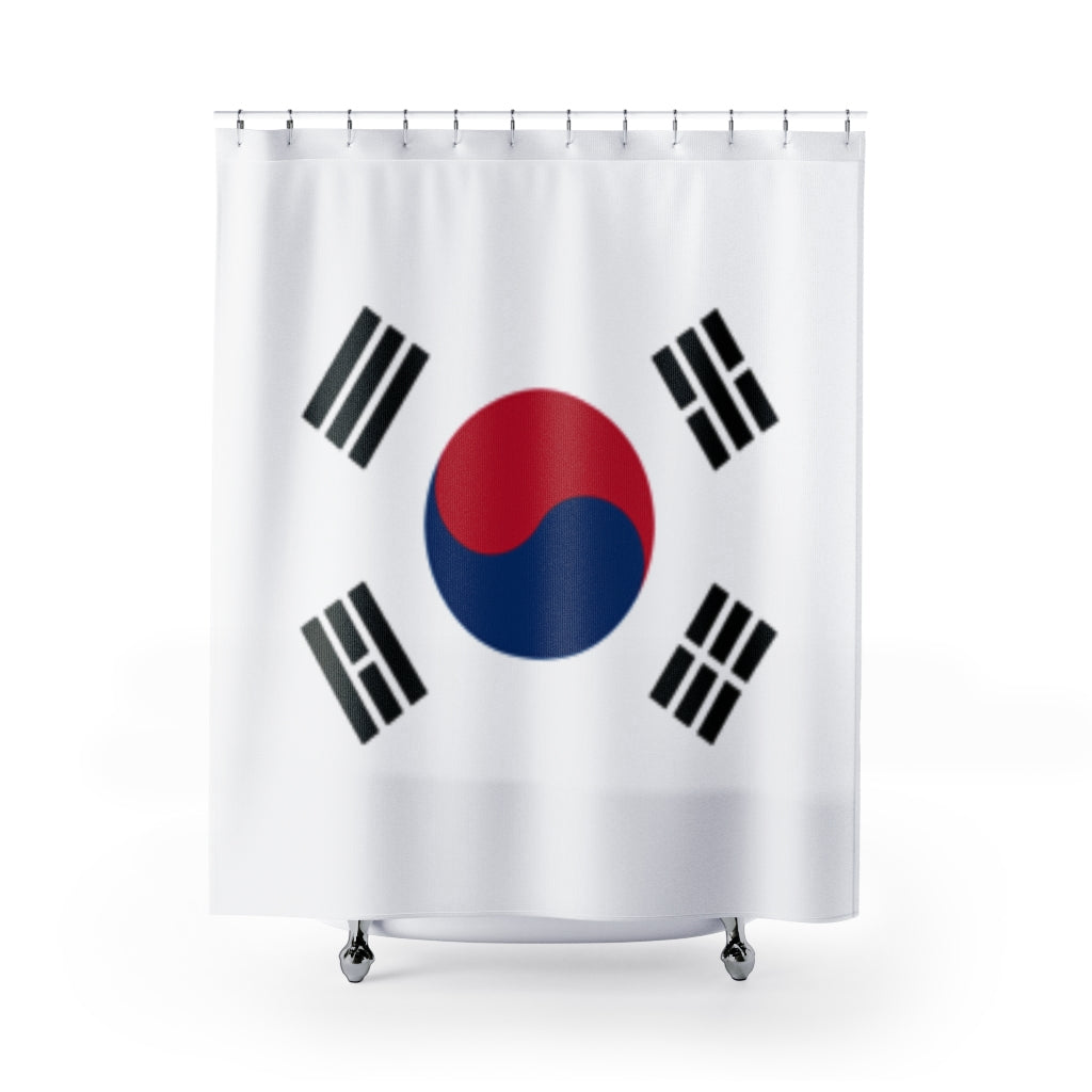 SOUTH KOREA Shower Curtains