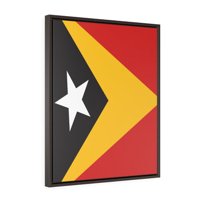 EAST TIMOR Vertical Framed Premium Gallery Wrap Canvas