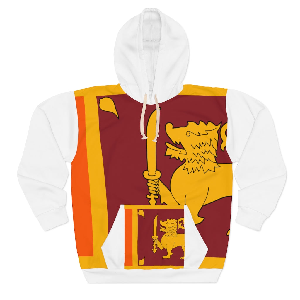 SRI LANKA AOP Unisex Pullover Hoodie