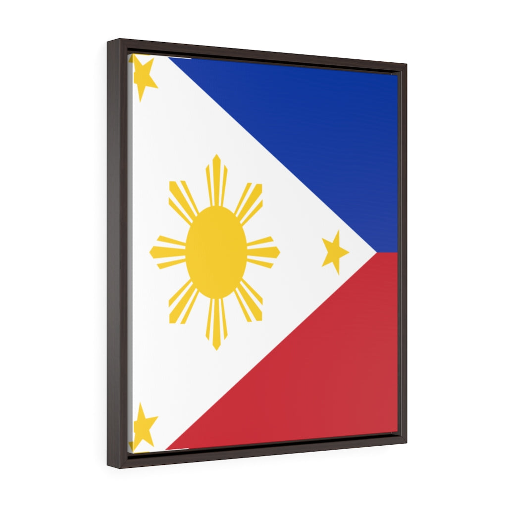 Philippines Vertical Framed Premium Gallery Wrap Canvas