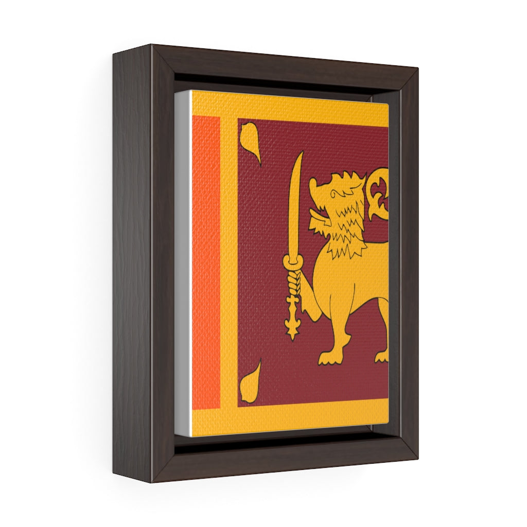 SRI LANKA Vertical Framed Premium Gallery Wrap Canvas