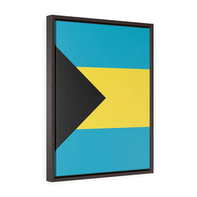 BAHAMAS Vertical Framed Premium Gallery Wrap Canvas