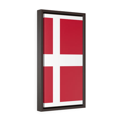 DENMARK Vertical Framed Premium Gallery Wrap Canvas