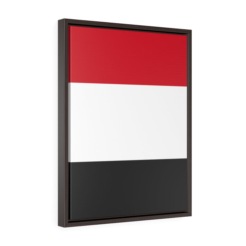 YEMEN Vertical Framed Premium Gallery Wrap Canvas