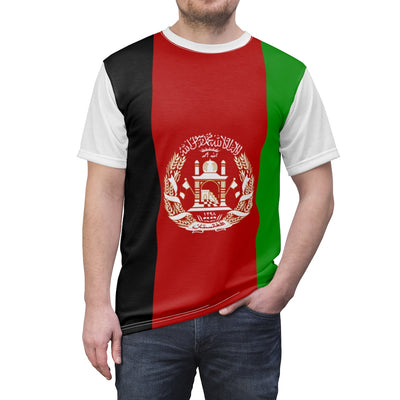 Afghanistan Unisex aop Cut & Sew Tee