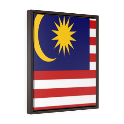 MALAYSIA Vertical Framed Premium Gallery Wrap Canvas