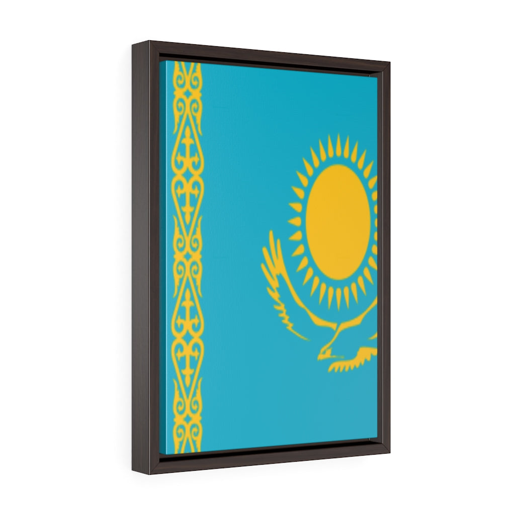 KAZAKHSTAN Vertical Framed Premium Gallery Wrap Canvas