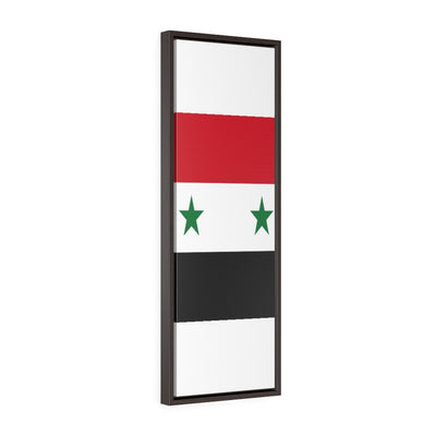 SYRIA Vertical Framed Premium Gallery Wrap Canvas