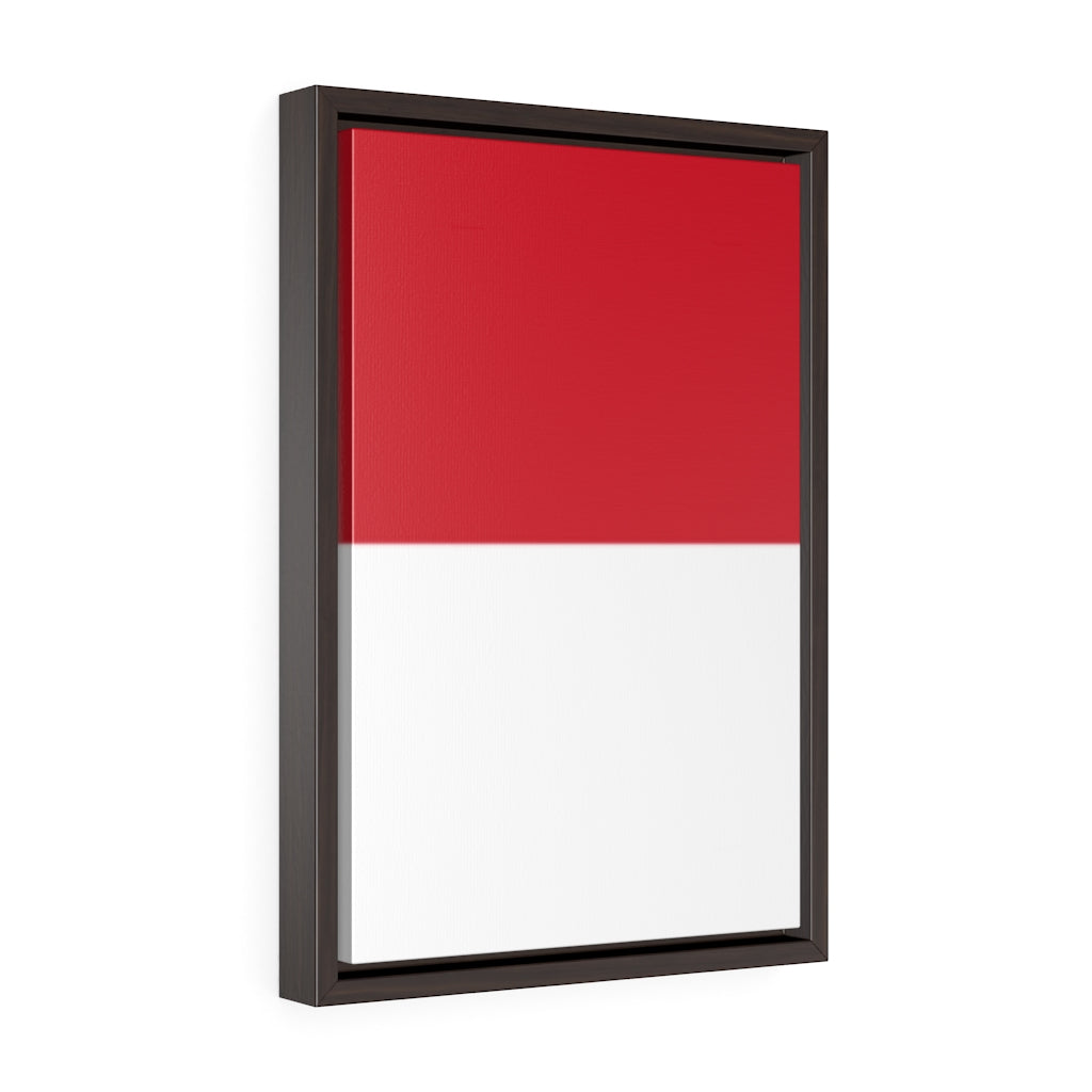 MONACO Vertical Framed Premium Gallery Wrap Canvas