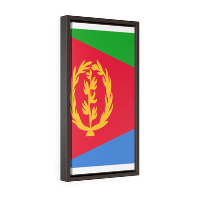 ERITREA Vertical Framed Premium Gallery Wrap Canvas