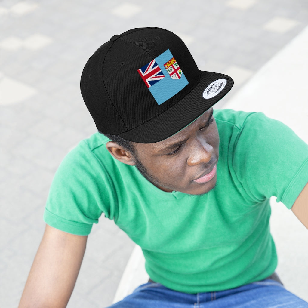 FIJI Unisex Flat Bill Hat