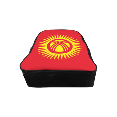 KYRGYZSTAN FLAG School Backpack