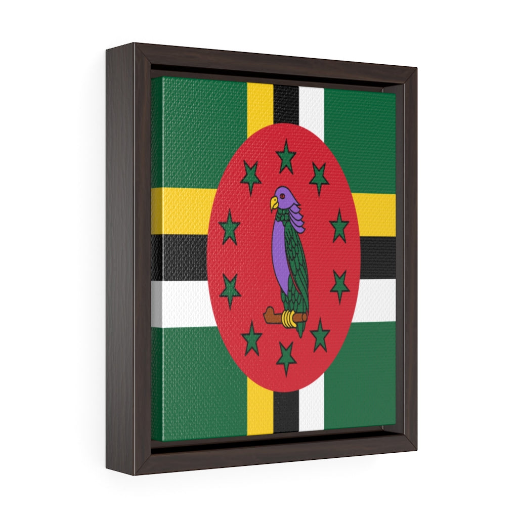 DOMINICA Vertical Framed Premium Gallery Wrap Canvas