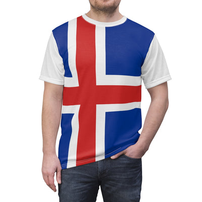 Iceland Unisex AOP Cut & Sew Tee