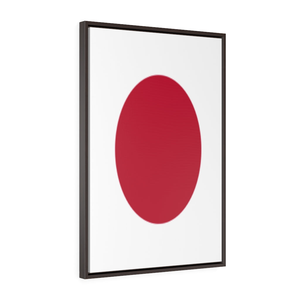 JAPAN Vertical Framed Premium Gallery Wrap Canvas