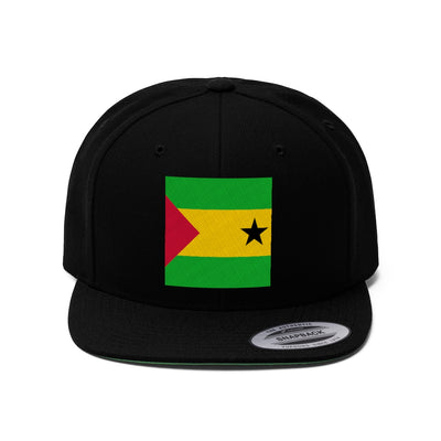 SAO TOME AND PRINCIPE Unisex Flat Bill Hat