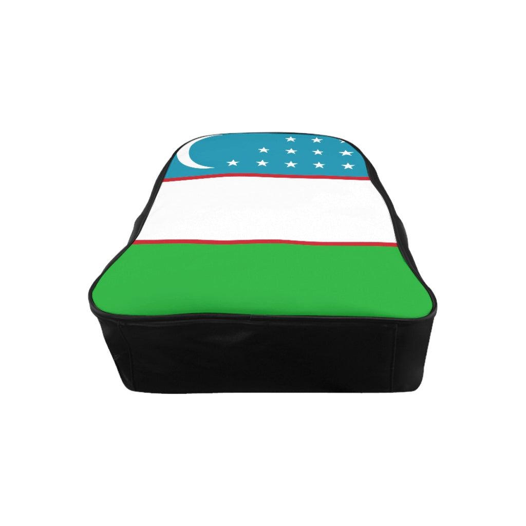 UZBEKISTAN FLAG School Backpack