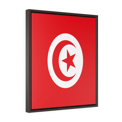 TUNISIA Vertical Framed Premium Gallery Wrap Canvas