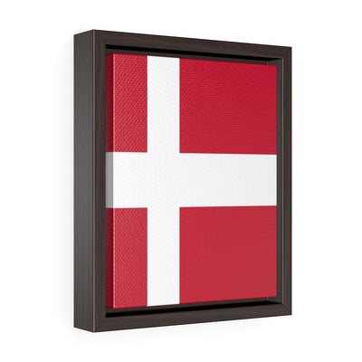 DENMARK Vertical Framed Premium Gallery Wrap Canvas