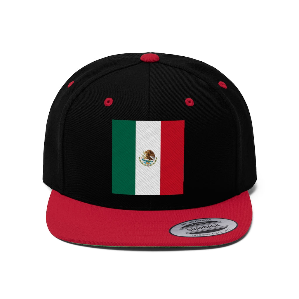 MEXICO Unisex Flat Bill Hat