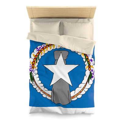 NORTHERN MARIANA ISLANDS Microfiber Duvet Cover