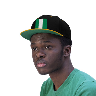 NIGERIA Unisex Flat Bill Hat