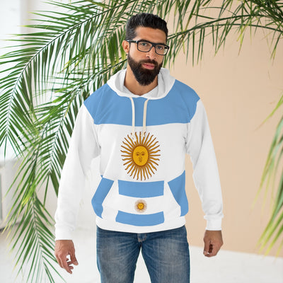 Argentina AOP Unisex Pullover Hoodie