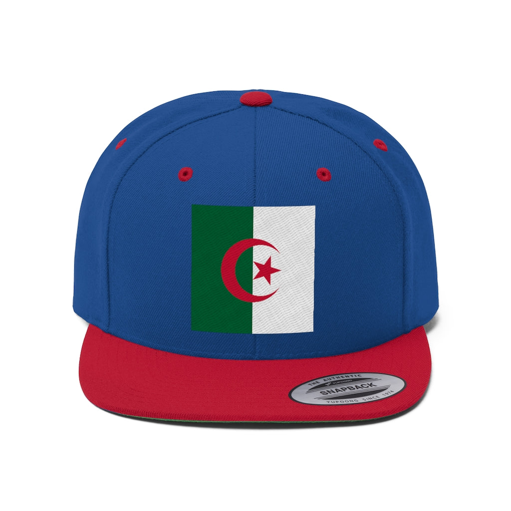 ALGERIA Unisex Flat Bill Hat