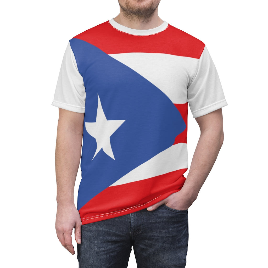 PUERTO RICO Unisex AOP Cut & Sew Tee