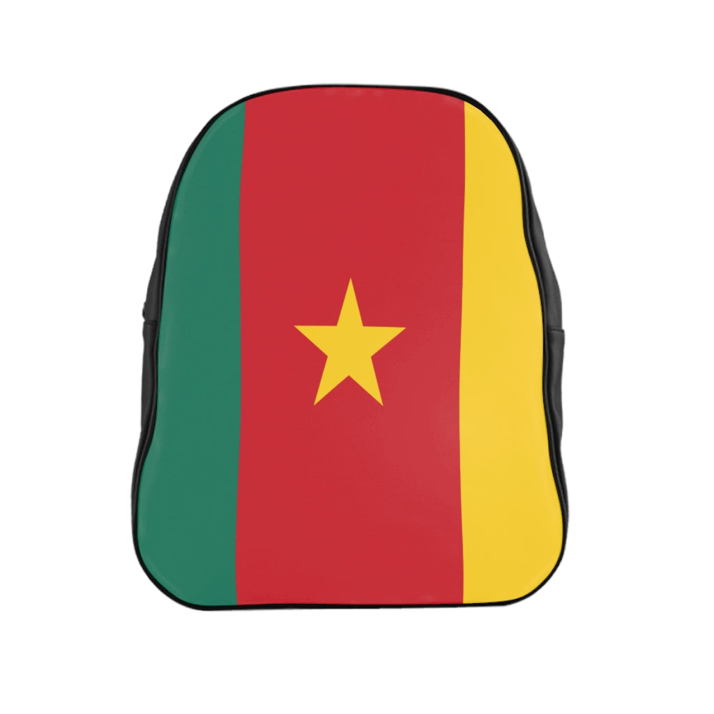 CAMEROON FLAG School Backpack