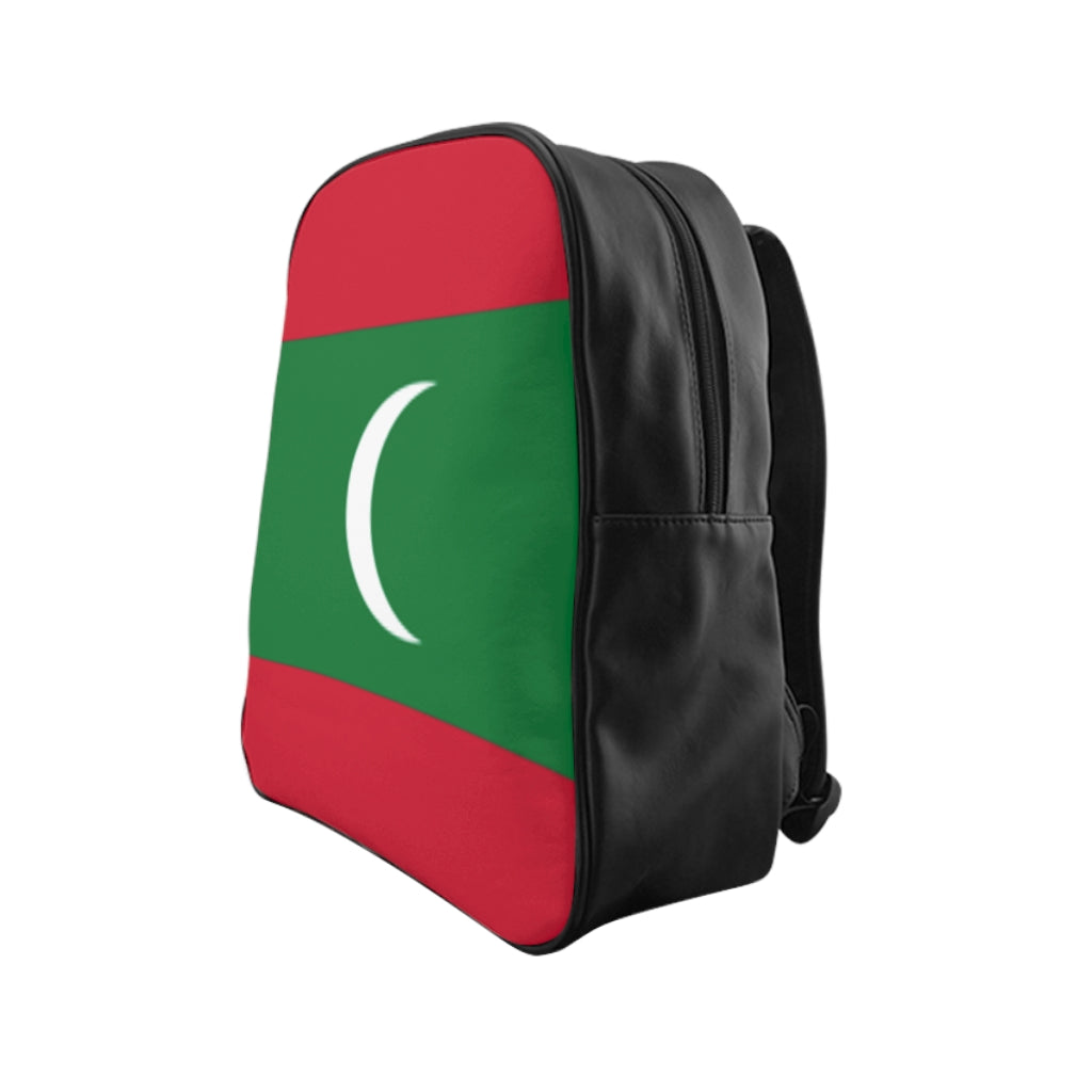 MALDIVES FLAG School Backpack