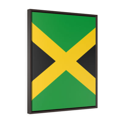 JAMAICA Vertical Framed Premium Gallery Wrap Canvas