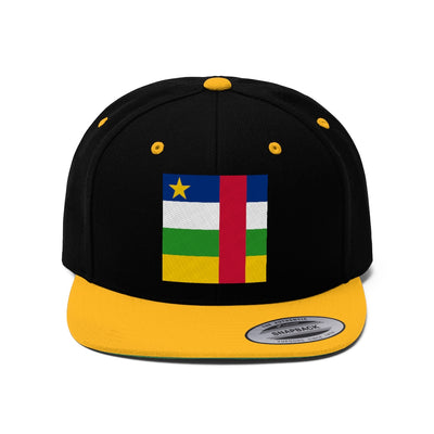 CENTRAL AFRICAN Unisex Flat Bill Hat