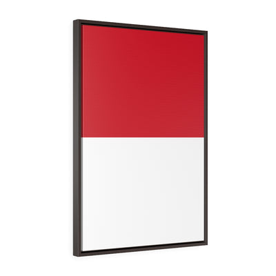 INDONESIA Vertical Framed Premium Gallery Wrap Canvas