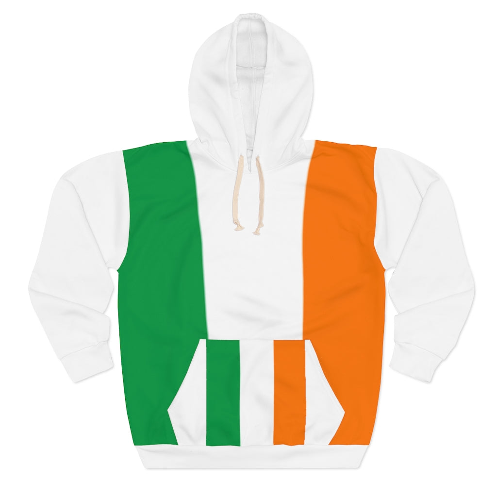 Ireland AOP Unisex Pullover Hoodie