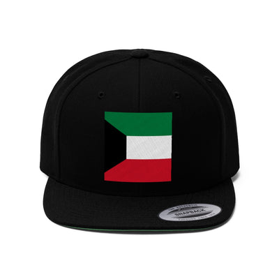 KUWAIT Unisex Flat Bill Hat