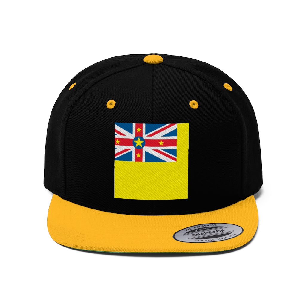 NIUE Unisex Flat Bill Hat