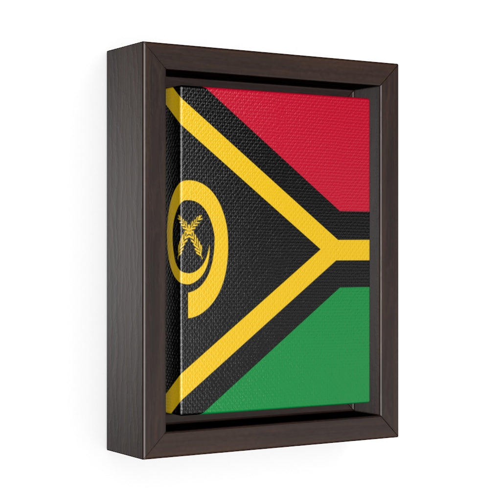 VANUATU Vertical Framed Premium Gallery Wrap Canvas