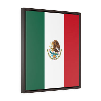 MEXICO Vertical Framed Premium Gallery Wrap Canvas