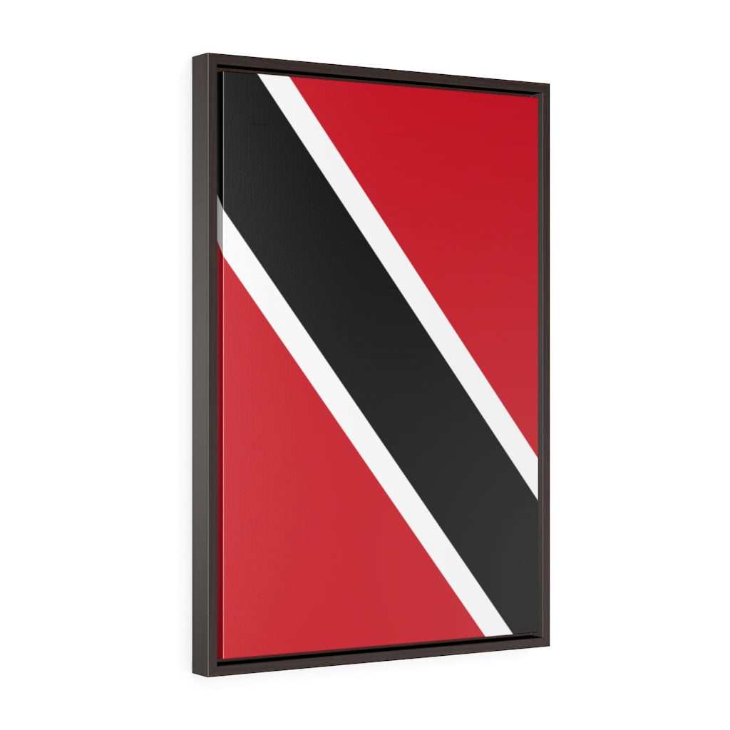 TRINIDAD AND TOBAGO Vertical Framed Premium Gallery Wrap Canvas