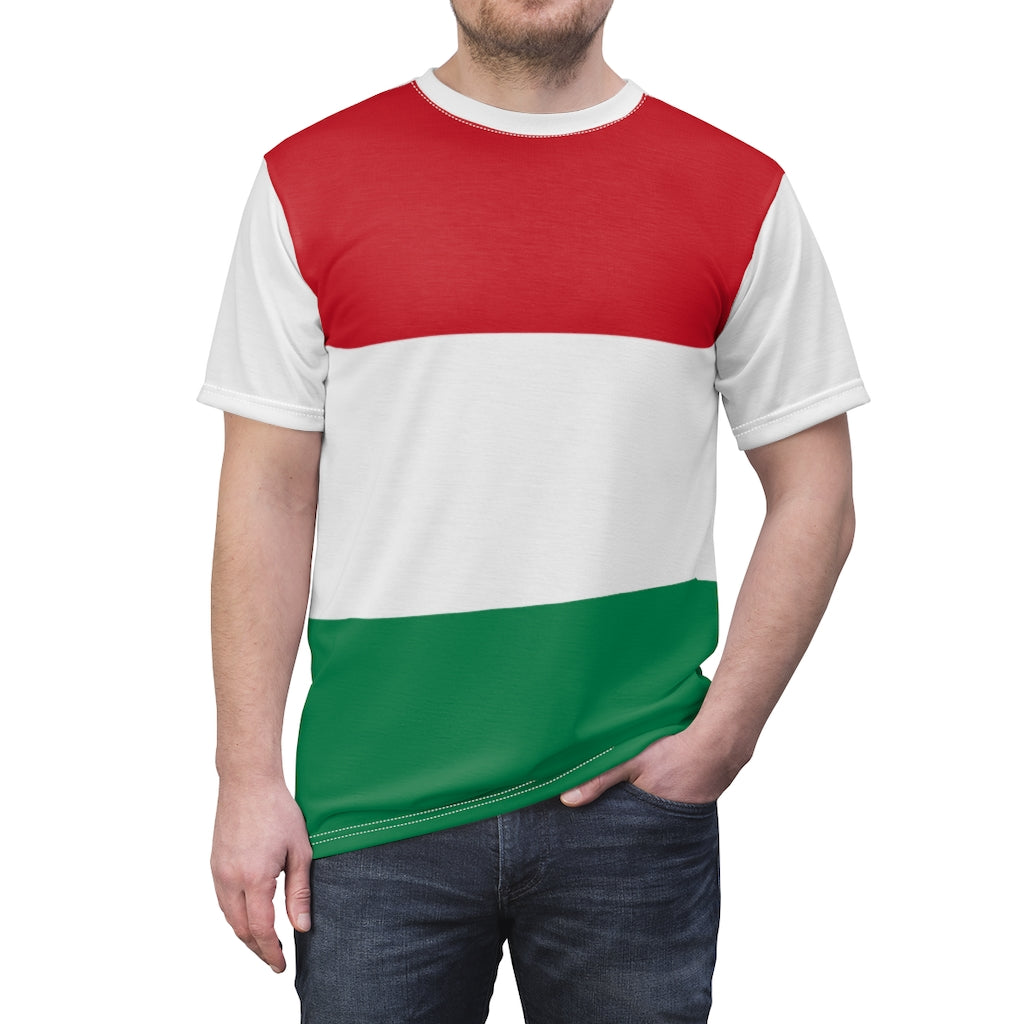 Hungary Unisex AOP Cut & Sew Tee