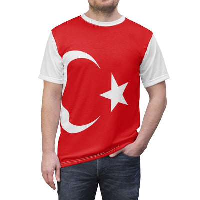 TURKEY Unisex AOP Cut & Sew Tee