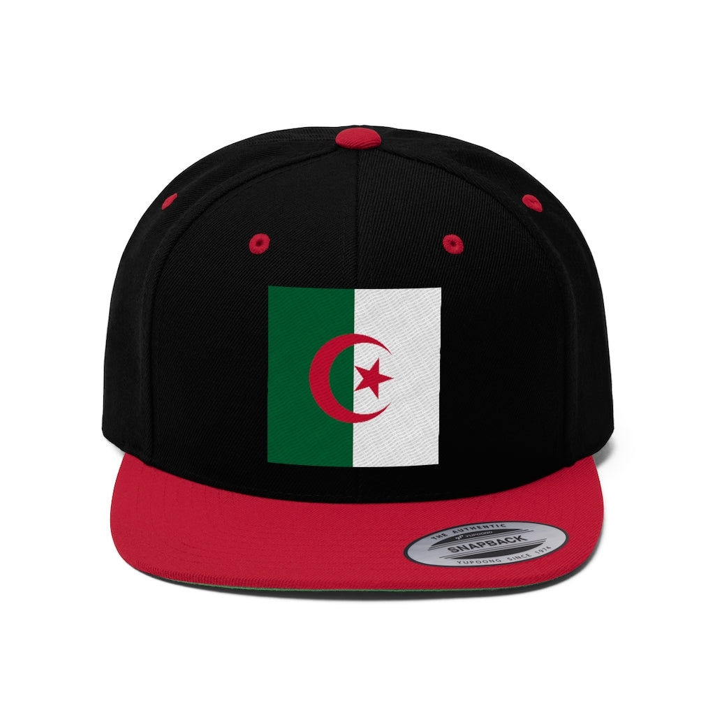 ALGERIA Unisex Flat Bill Hat