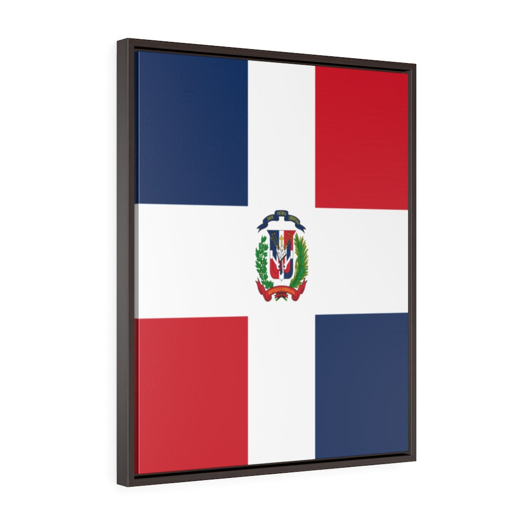 DOMINICAN REPUBLIC Vertical Framed Premium Gallery Wrap Canvas