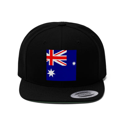 AUSTRALIA Unisex Flat Bill Hat