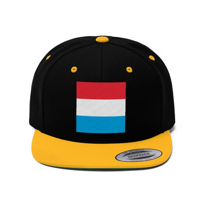 LUXEMBOURG Unisex Flat Bill Hat