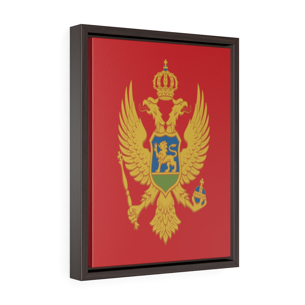 MONTENEGRO Vertical Framed Premium Gallery Wrap Canvas