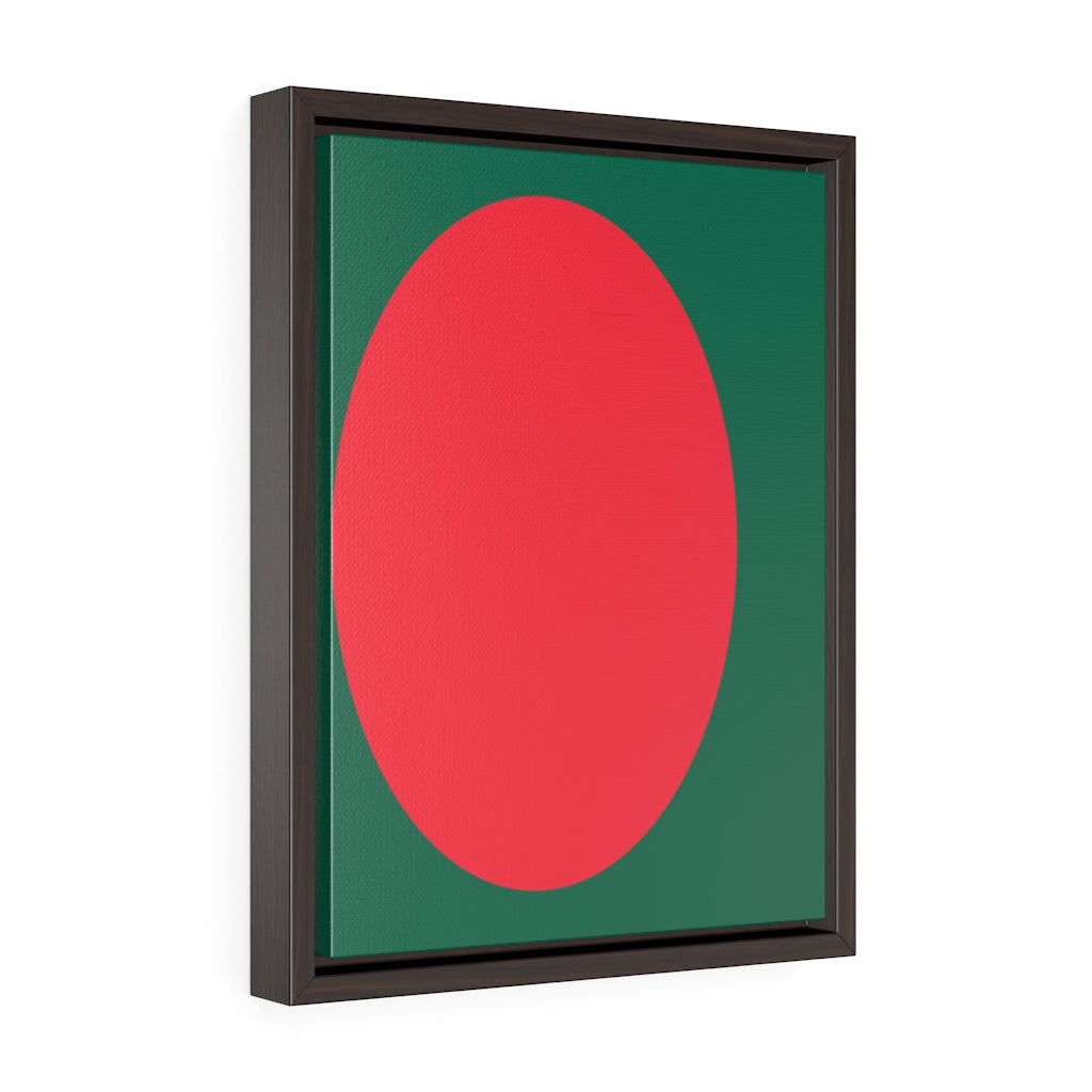 BANGLADESH Vertical Framed Premium Gallery Wrap Canvas